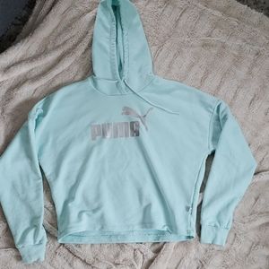 Puma cropped Hoodie